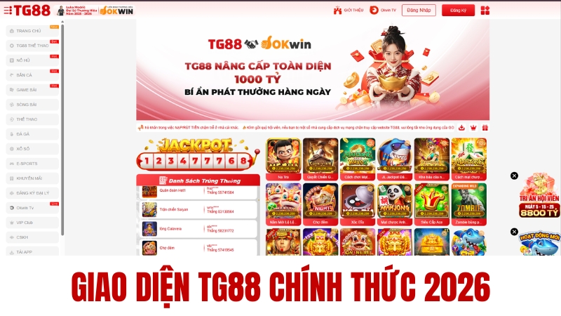 Giới Thiệu TG88 - Hệ Sinh Thái Cá Cược Minh Bạch & Đẳng Cấp 2026
